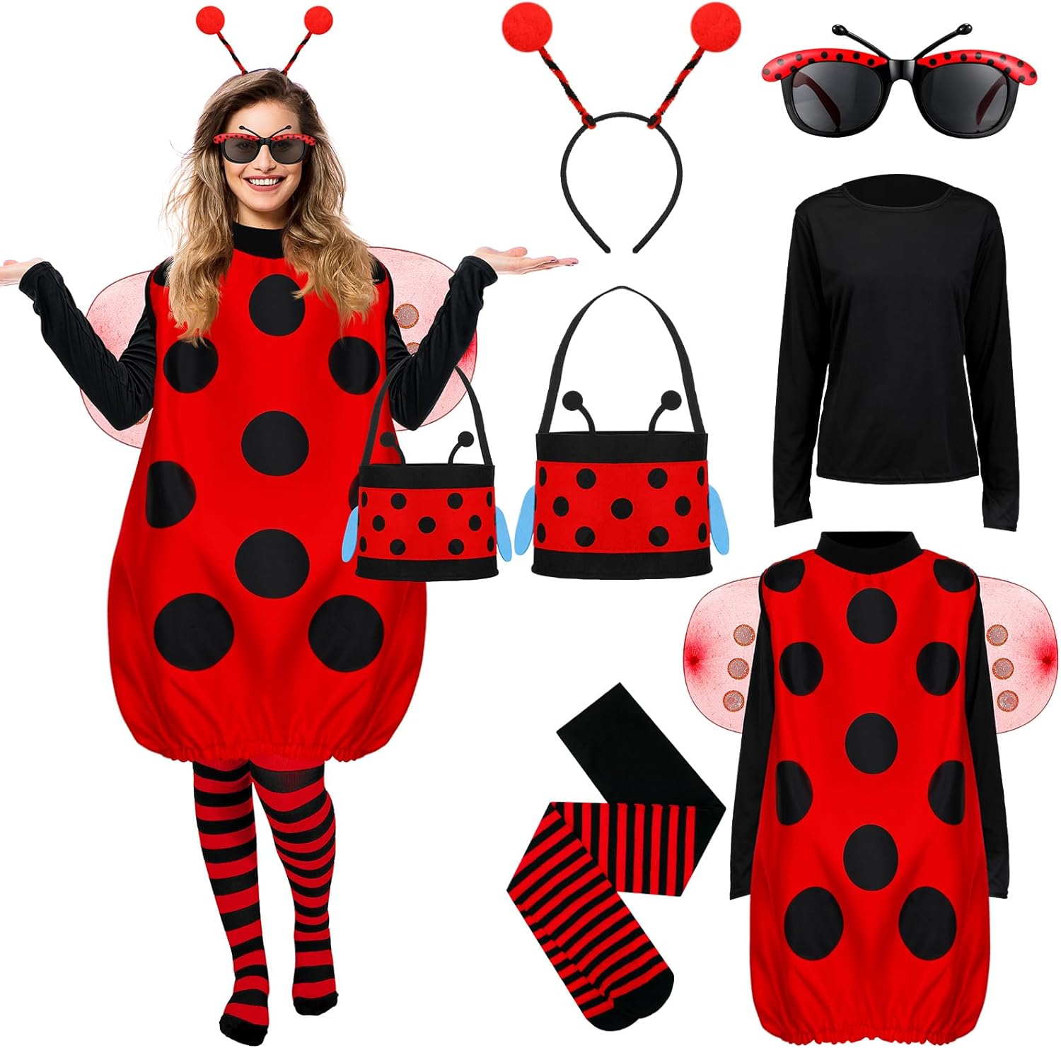 Read more about the article Janmercy Ladybug Wings Costume Kit Review