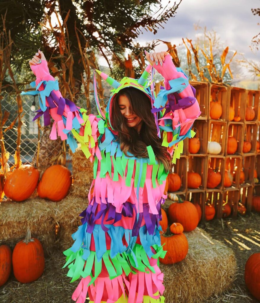 Tipsy Elves Halloween Costumes for Women - Women’s Pinata Onesies Multicolored Adult Jumpsuits