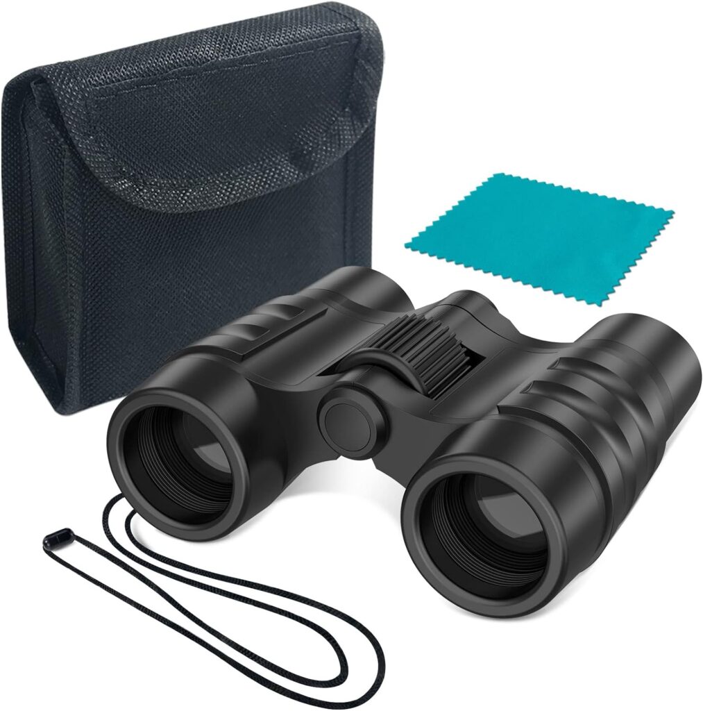 Binoculars for Kids Toy Gift for 3 4 5 6 7 8+ Year Old Boys Girls Kids Telescope Outdoor Toys for Sports and Outside Play Hiking, Bird Watching, Travel, Camping, Birthday Presents