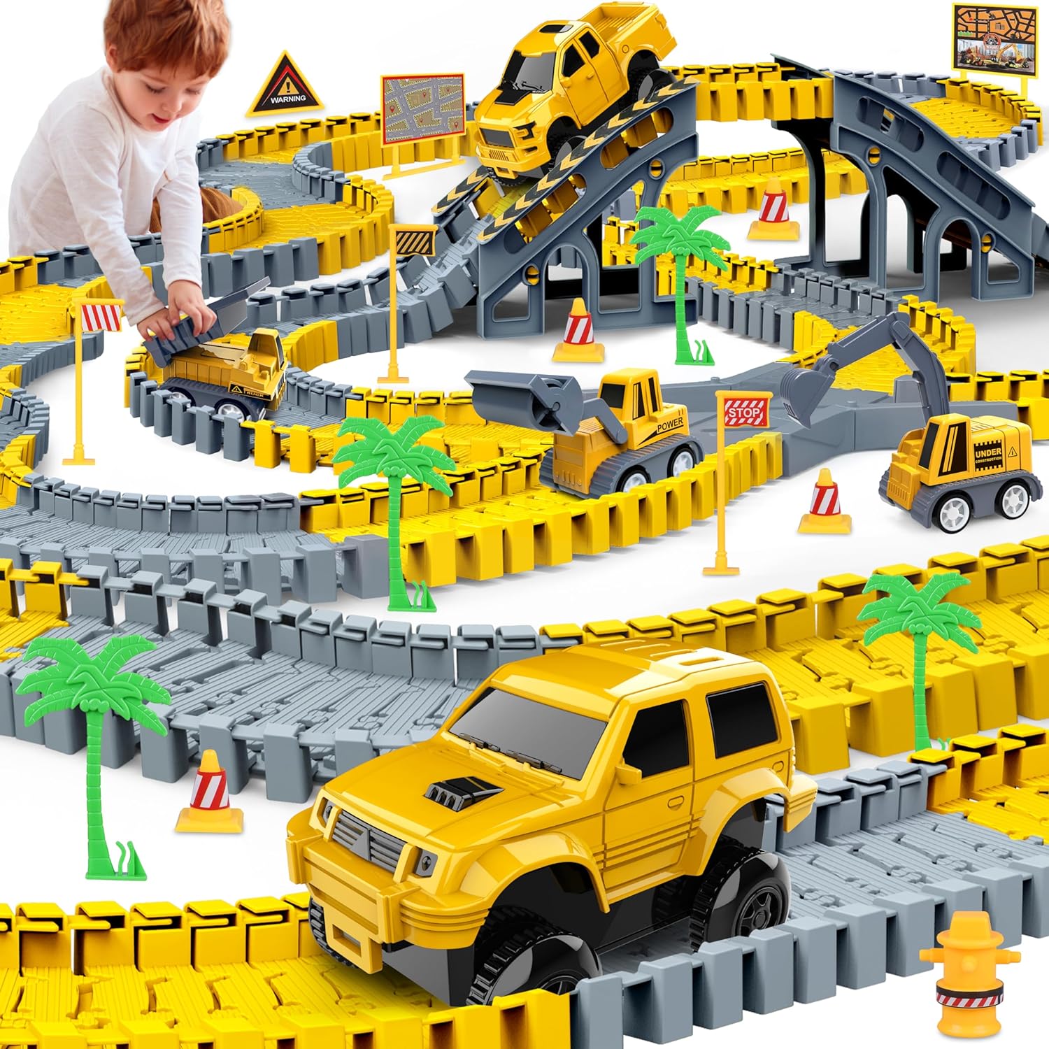 You are currently viewing Kids Construction Toys 253 PCS Race Tracks Toy Review