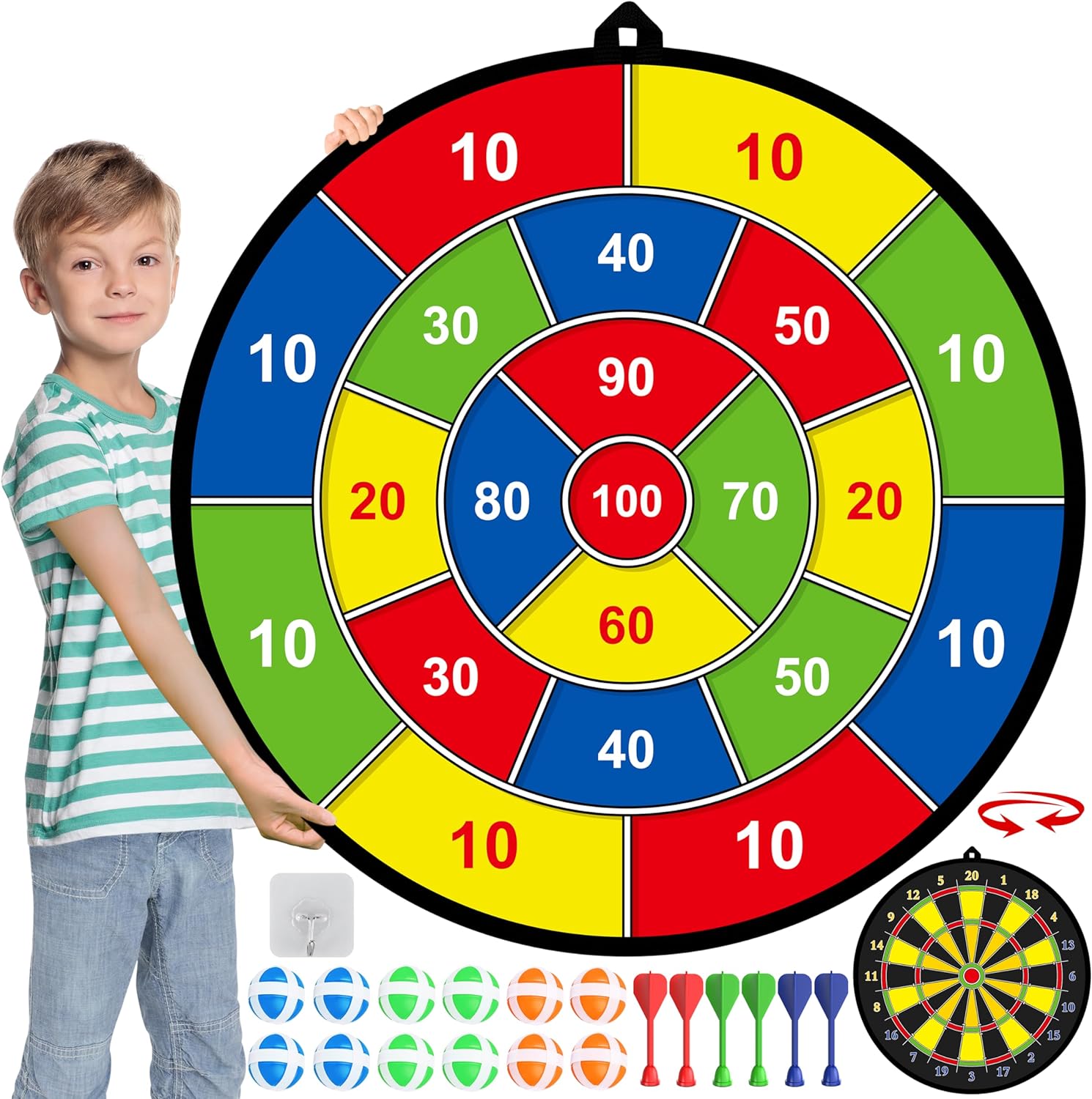 Read more about the article Large Dart Board for Kids Review