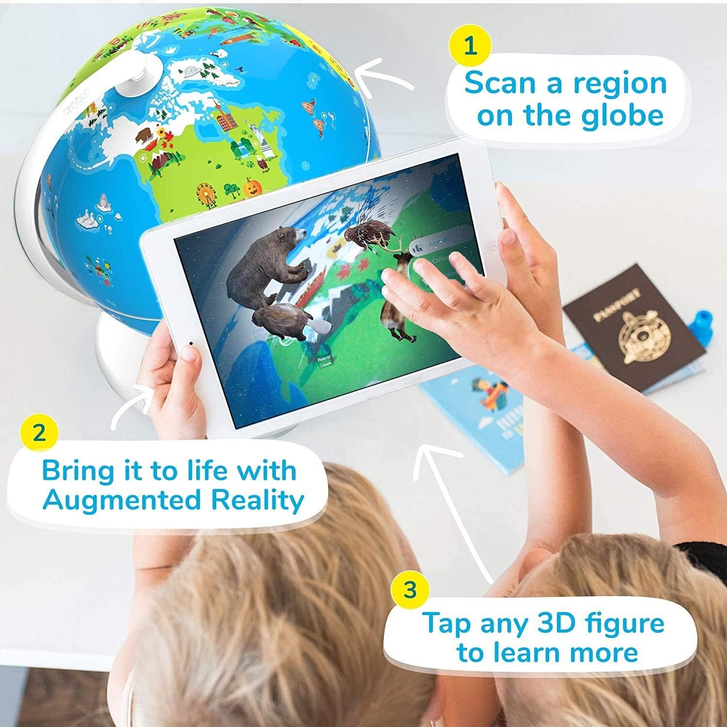 You are currently viewing PlayShifu Educational Globe for Kids – Orboot Earth (Globe + App) Interactive AR World Globe Review