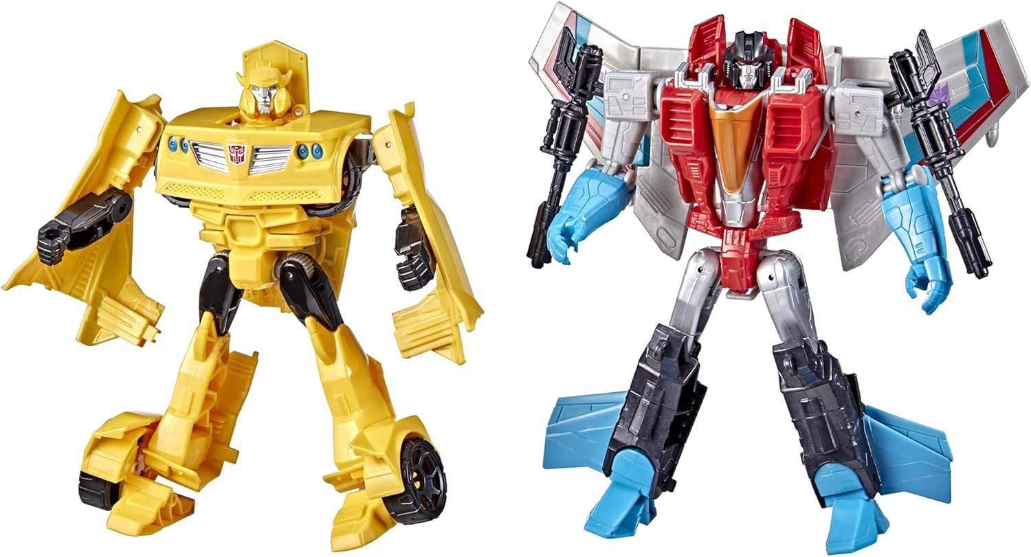 Read more about the article TRANSFORMERS Bumblebee and Starscream Action Figures Review