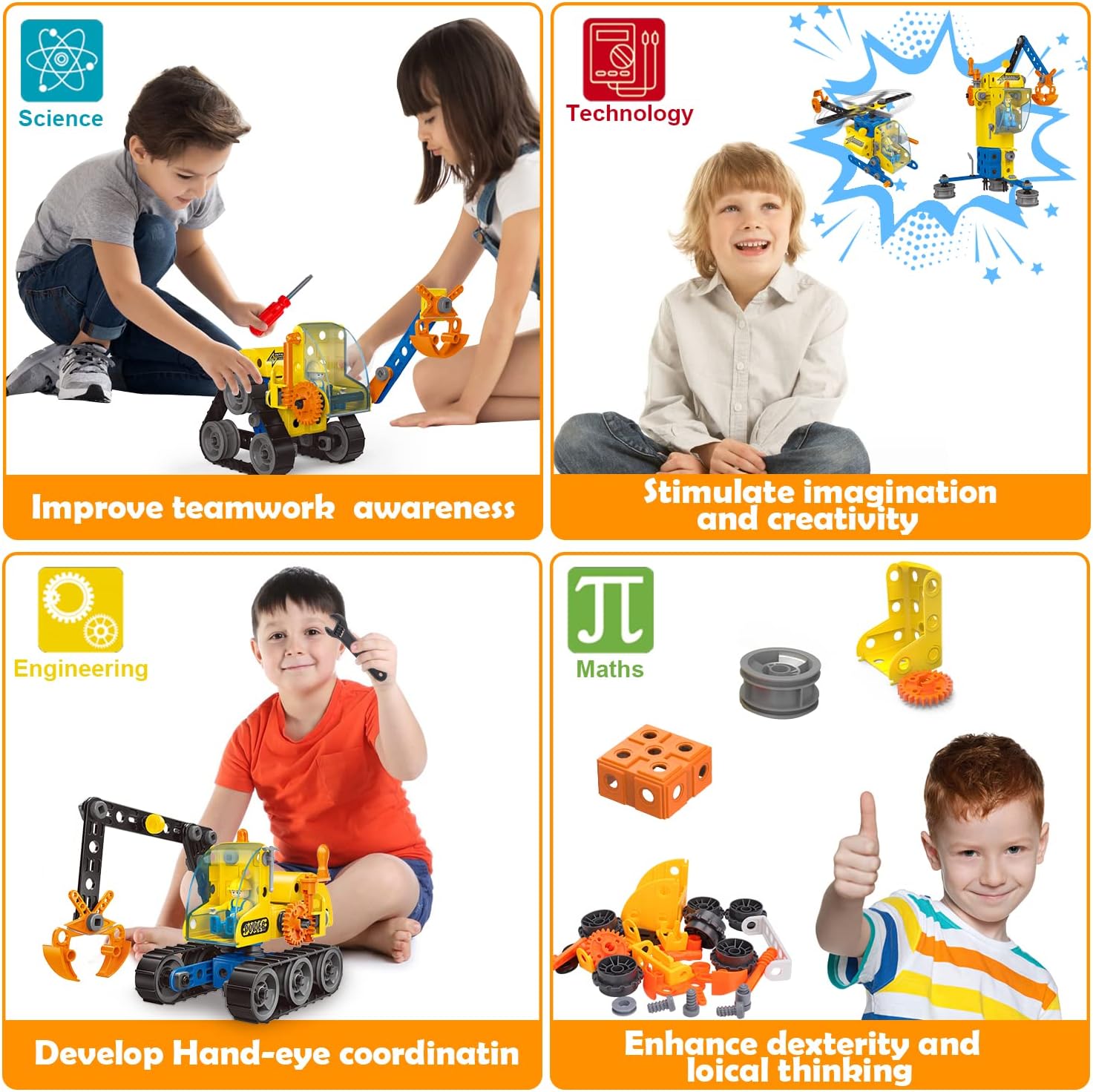 Read more about the article 192 PCS STEM Building Toys Review