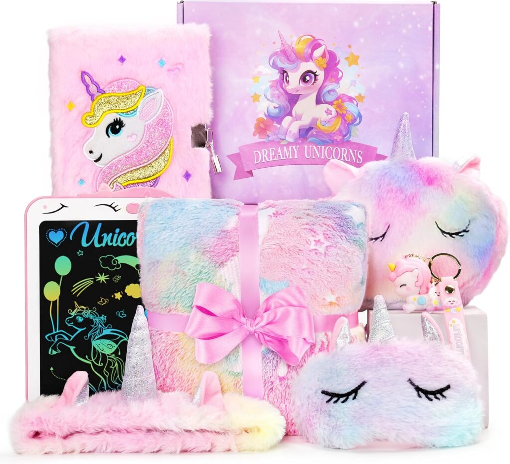 Jenria Unicorn Gift Toys for Girls - Christmas Birthday Gift for Girls Age 3 4 5 6 7 8 Years Old Girl Birthday Gift Ideas, Girl Toys, Kids Toys, for Toddler, Daughter, Niece, Granddaughter