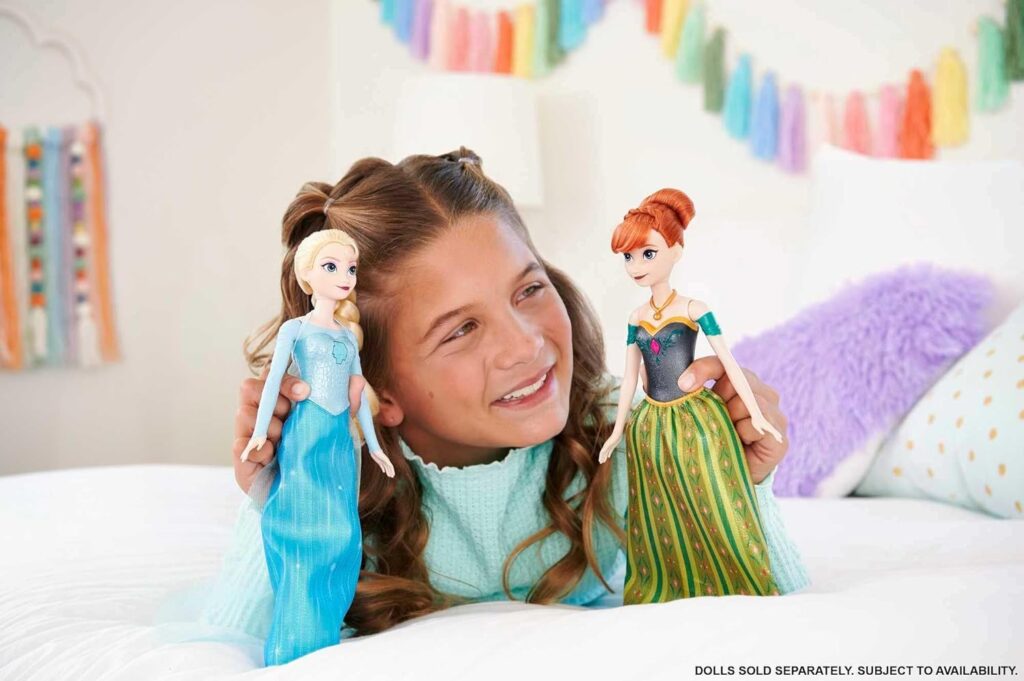 Mattel Disney Frozen Toys, Singing Elsa Doll in Signature Clothing, Sings “Let It Go” from the Mattel Disney Movie Frozen, For Kids
